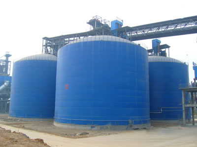 环翠水泥钢板库改造