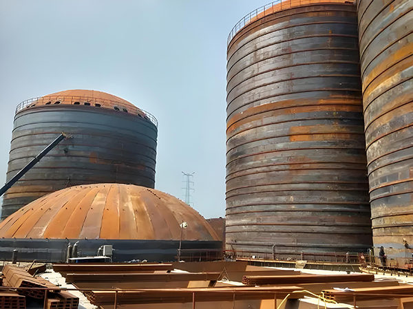 环翠焦粉钢板仓